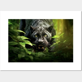 Panther Animal Nature Majestic Wild Posters and Art